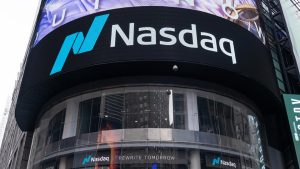 Fachada da bolsa de valores Nasdaq. Foto: Adobe Stock