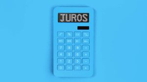 Calculadora azul