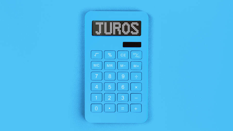 Calculadora azul