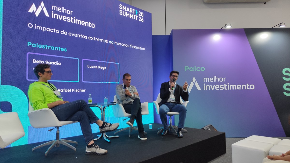 Painel na Smart Summit 2026. Foto: João Paulo dos Santos/B3 Bora Investir
