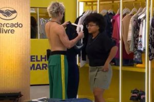 Juliano questiona sexualidade de Milena