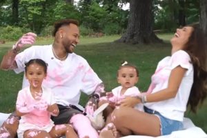 Neymar, Bruna Biancardi, Mavie e Mel