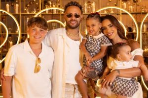 Neymar, Davi Lucca, Mavie, Mel e Bruna Biancardi