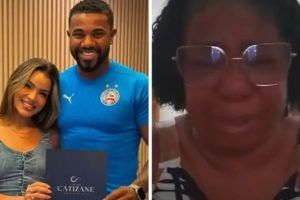 Elisângela Brito chora ao saber do casamento de Davi
