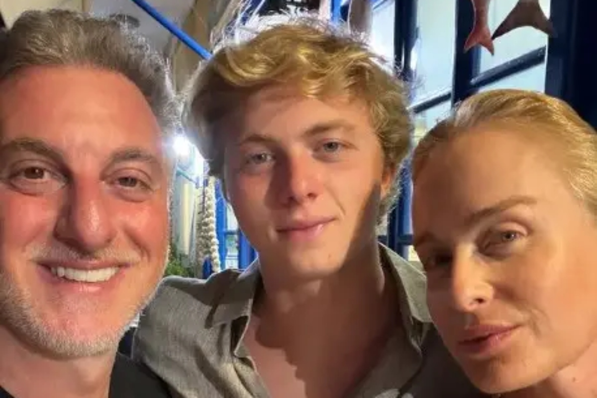 Luciano Huck, Benício e Angélica