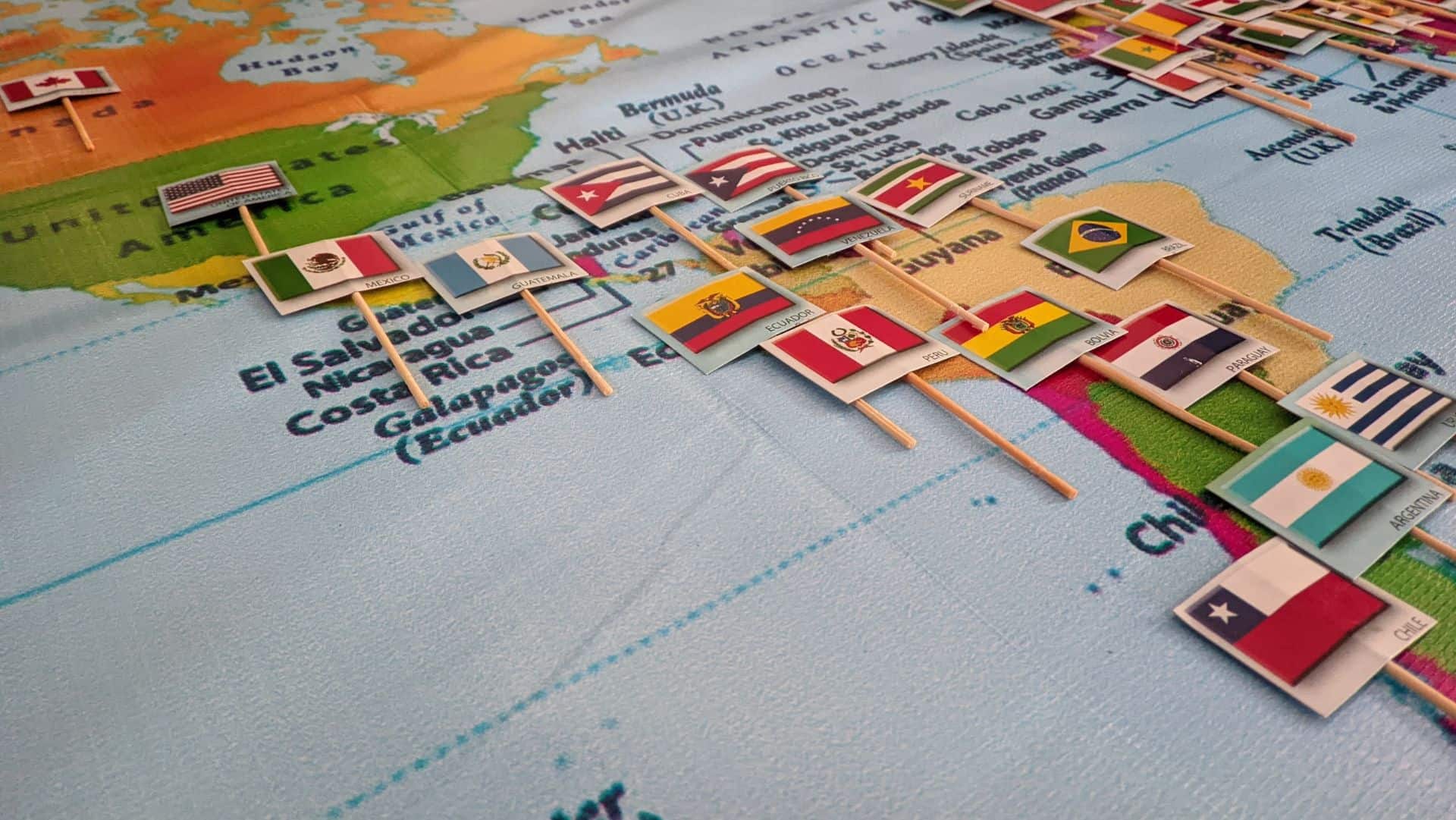 Conexão terrestre entre América do Sul e América do Norte
