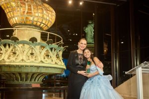 Michelle Heard, 15 anos, é premiada em Nova York