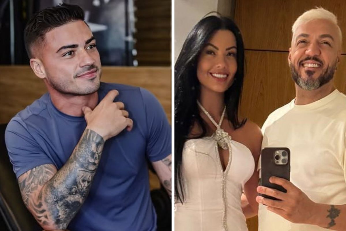 Ex-marido de Rayane Figliuzzi reforça que ela vive trisal com Belo