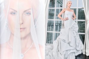 Ana Hickmann com vestido de noiva