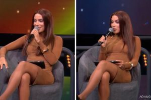 Anitta sem papas na língua no Estrelas da Casa