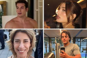 Pietro Antonelli, Sasha Meneghel, Fernanda Torres e Marcelo Sangalo