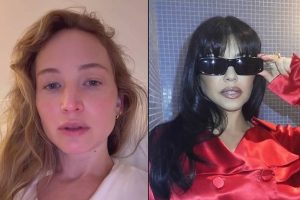 Jennifer Lawrence, Kourtney Kardashian